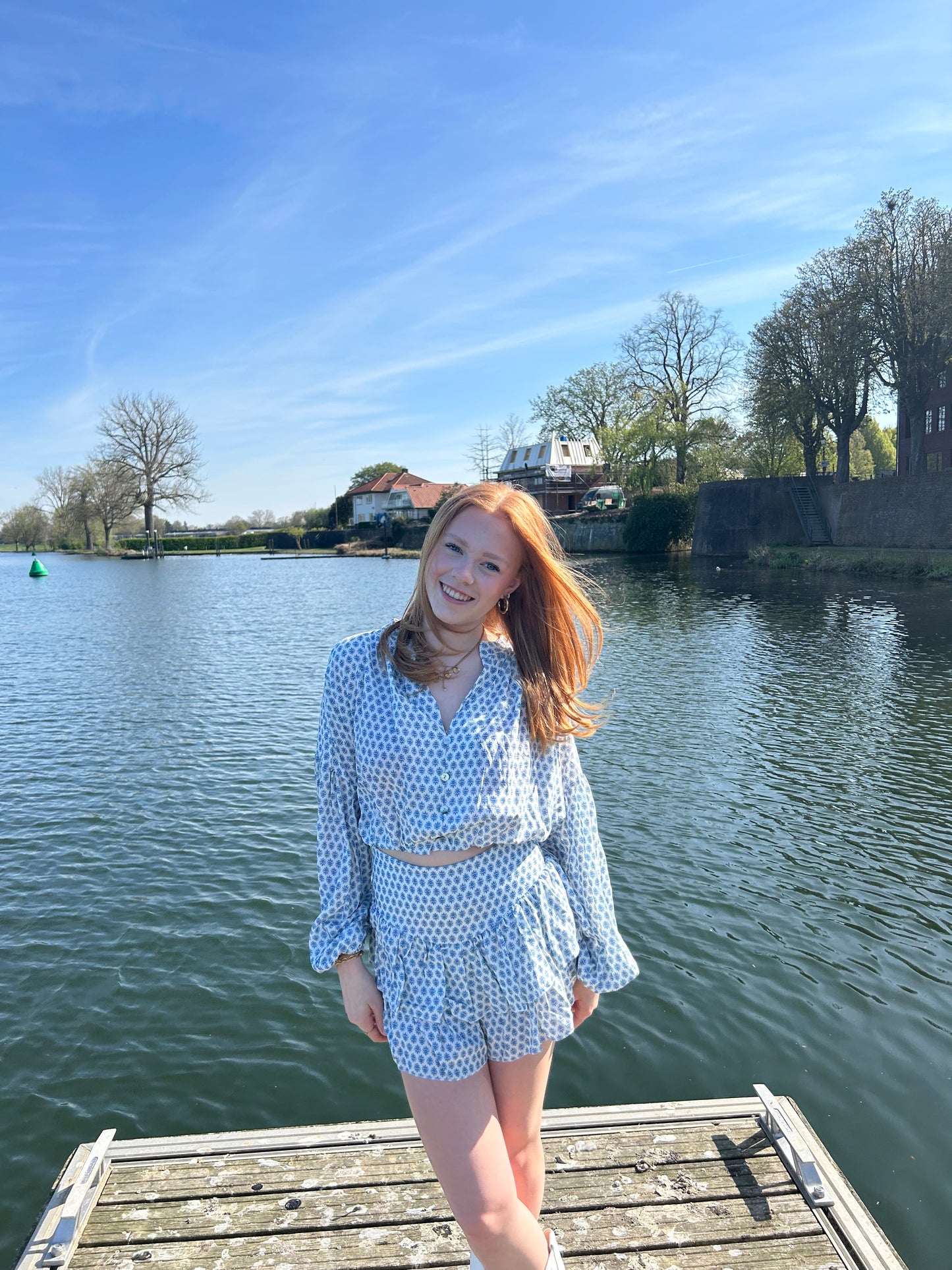 Paloma Skort - Blue