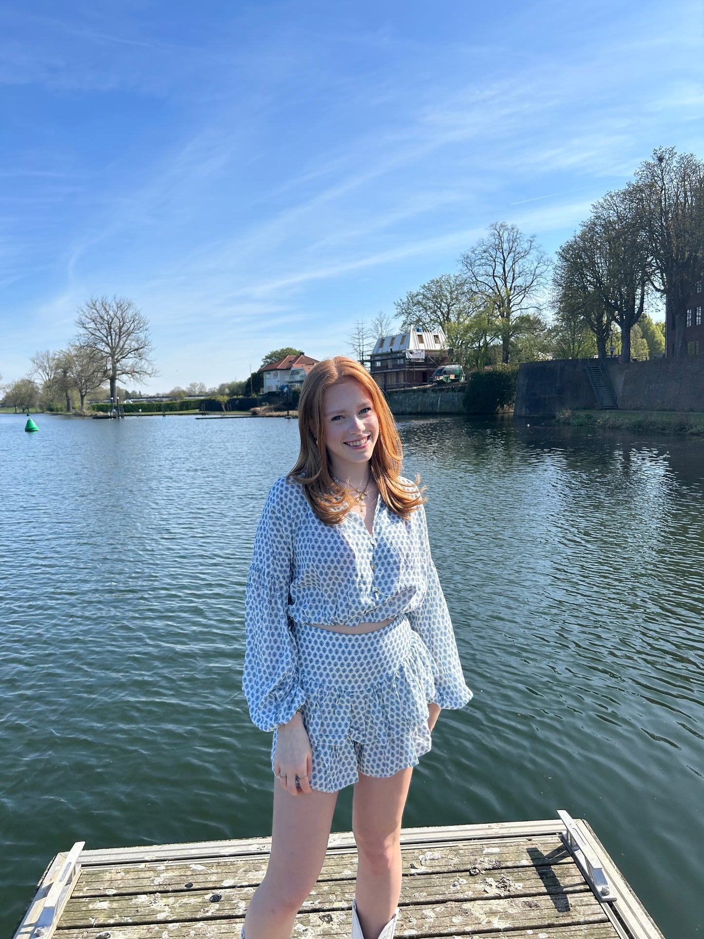 Paloma Skort - Blue