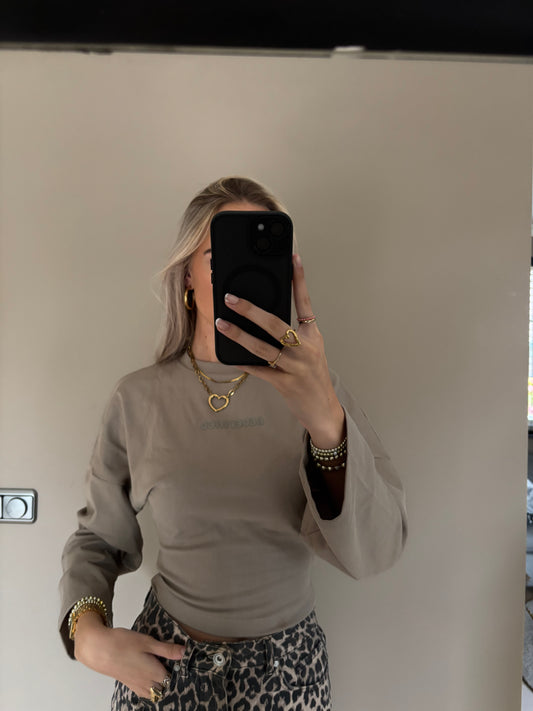 Redefined Longsleeve - Taupe