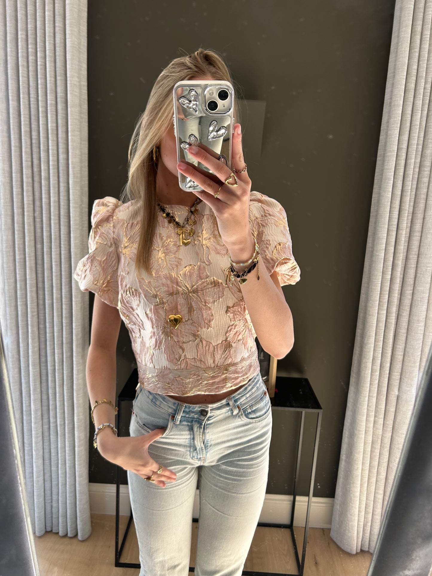 Vera Top - Light Pink