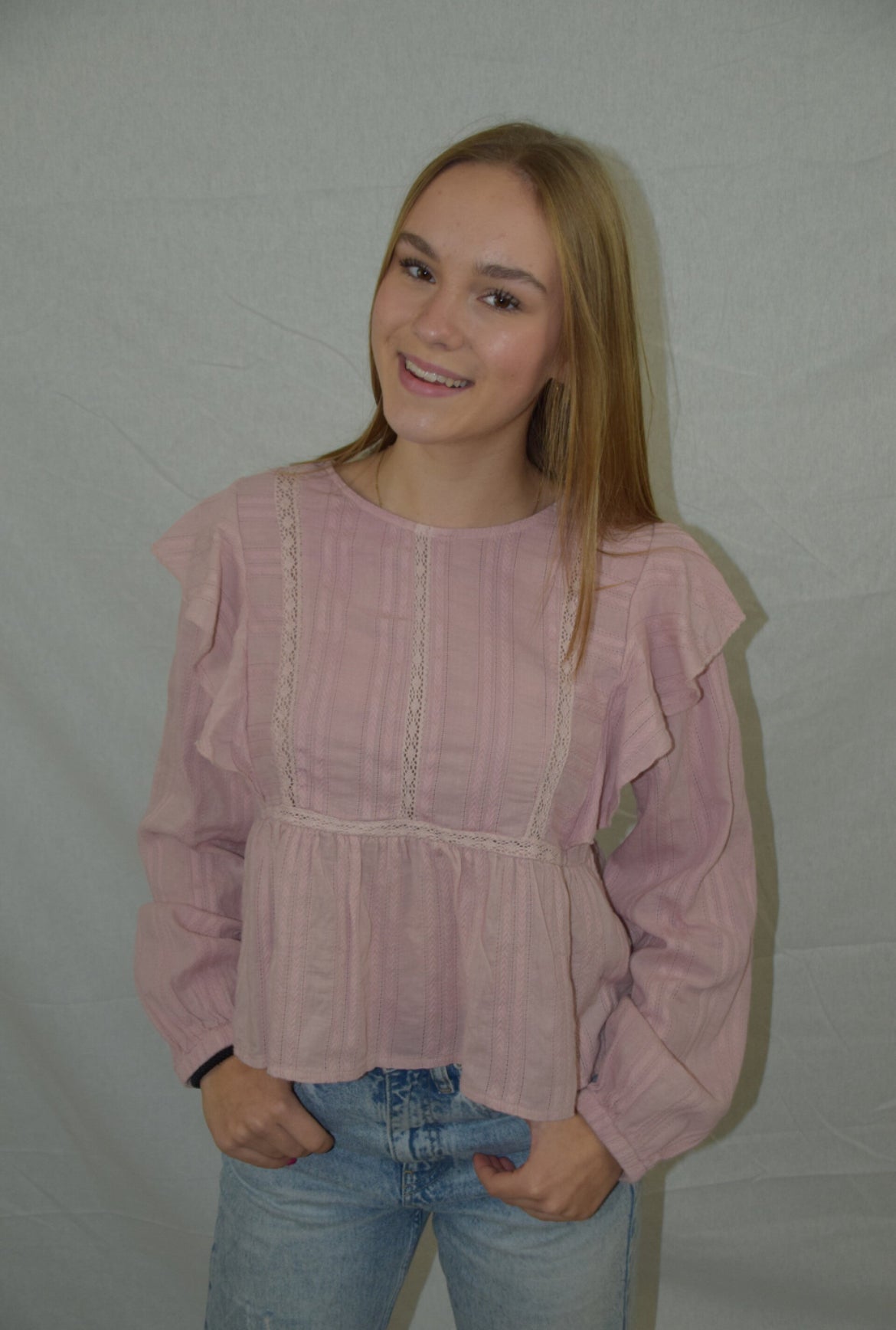 Mira Blouse - Pink