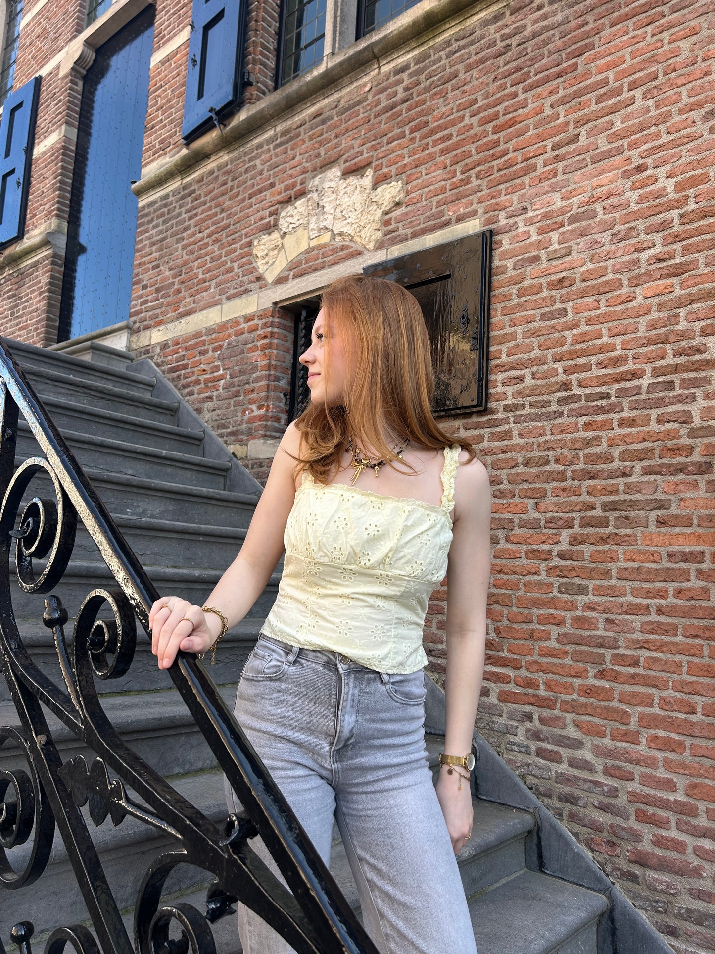 Erica Top - Yellow
