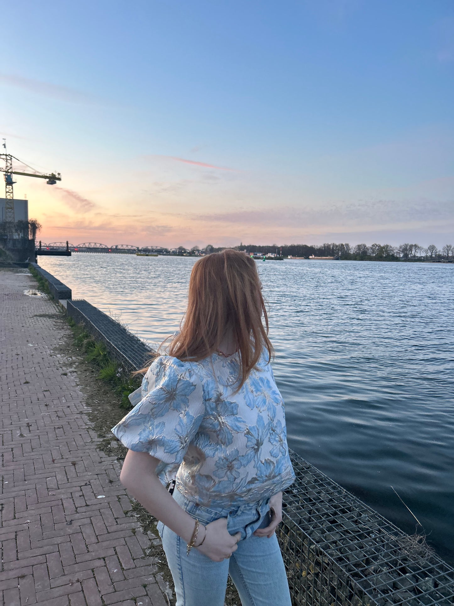 Vera Top - Light Blue