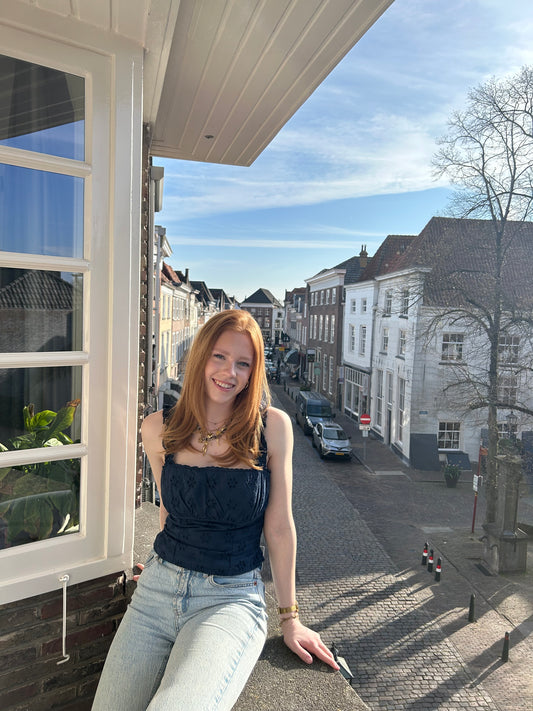 Erica Top - Navy