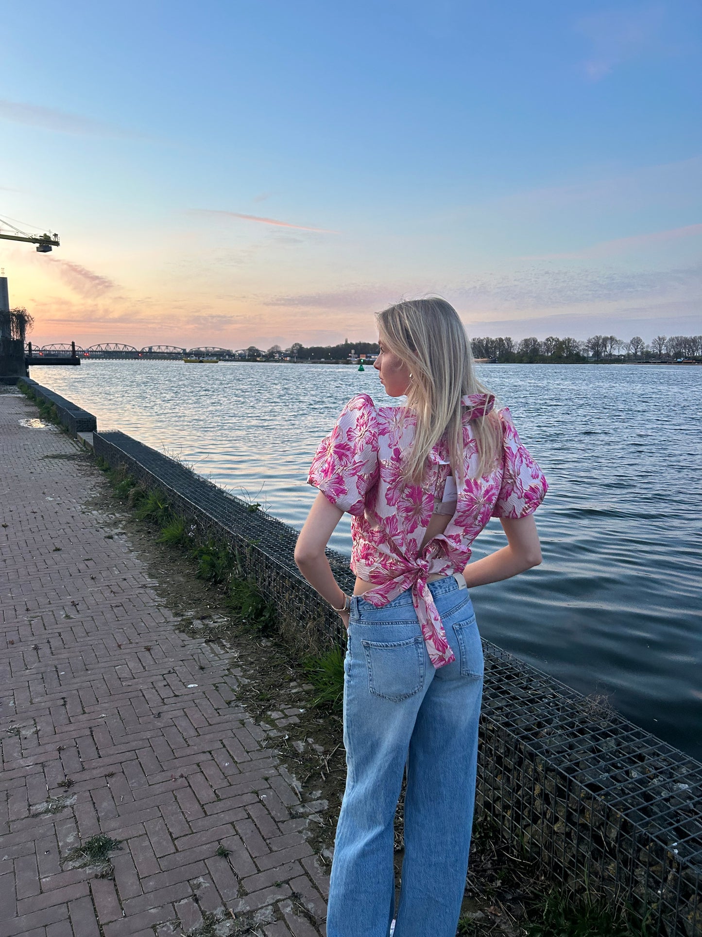 Vera Top - Dark Pink