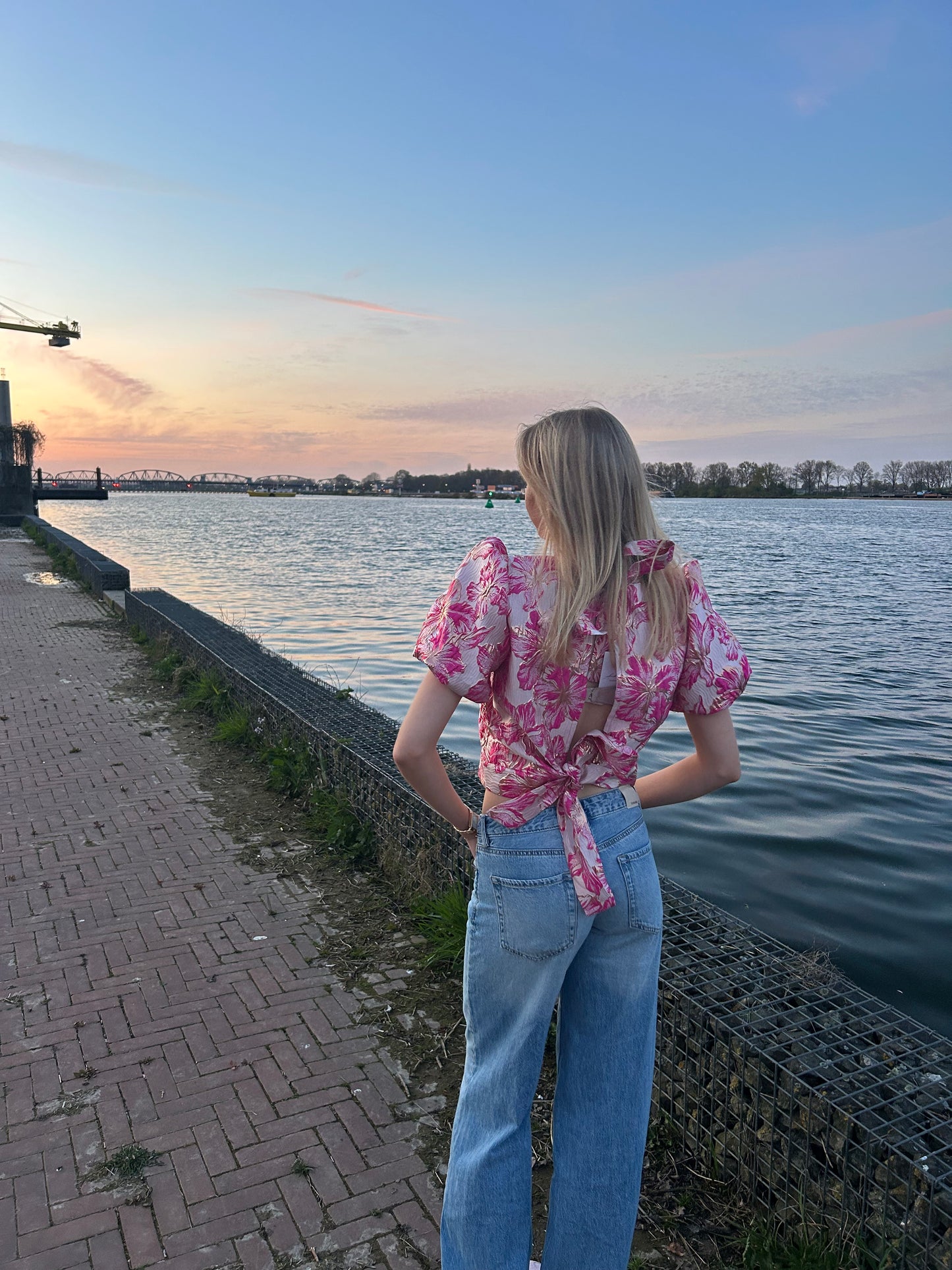 Vera Top - Dark Pink