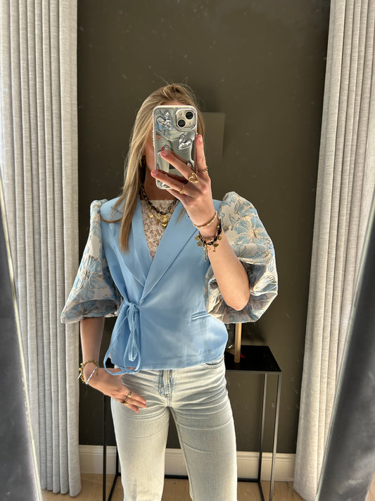Merel Blazer - Light Blue