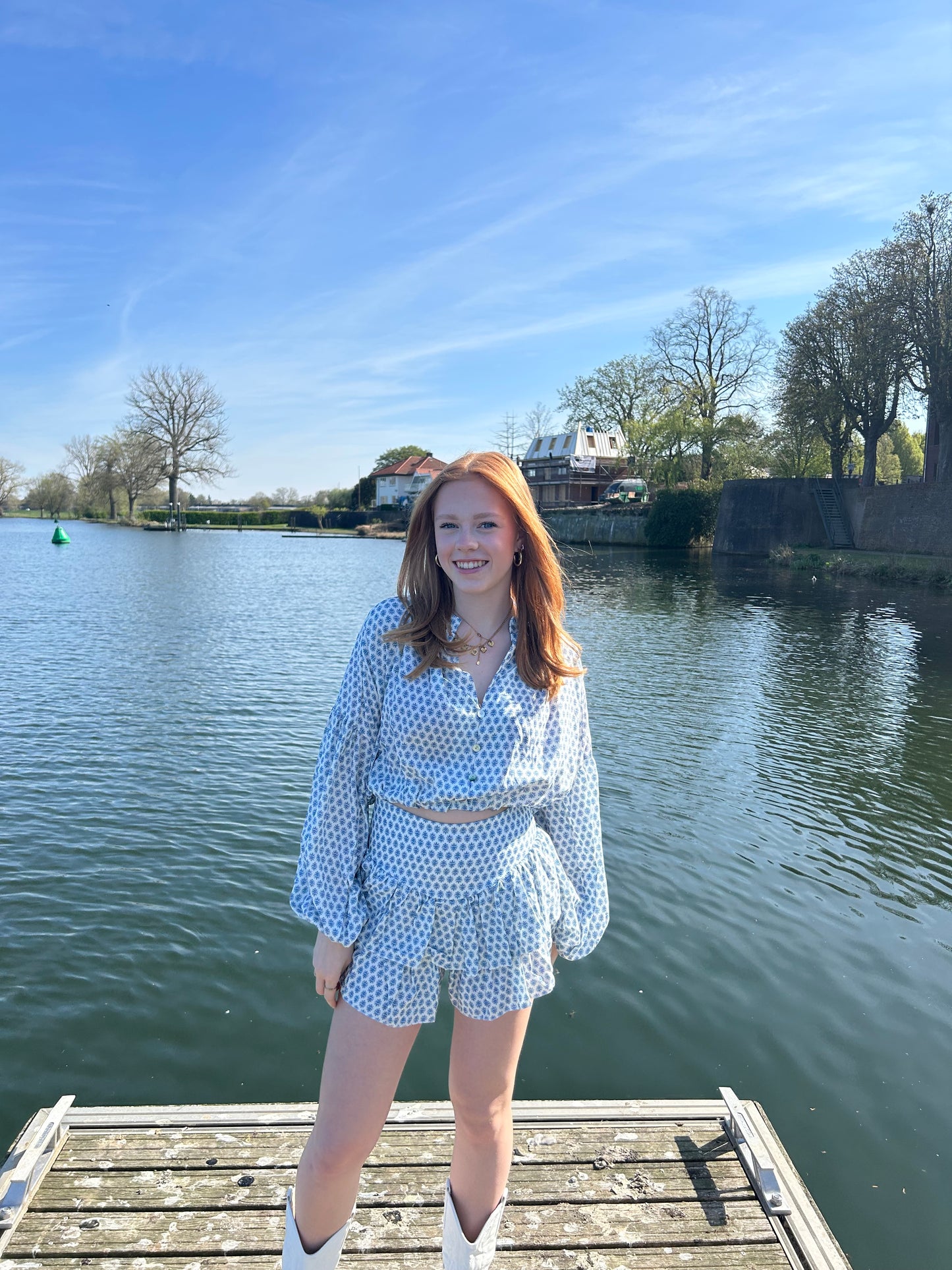 Paloma Skort - Blue