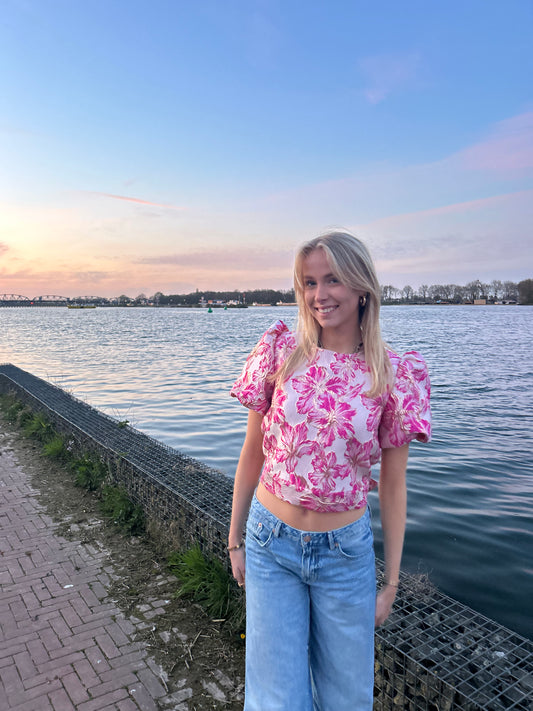 Vera Top - Dark Pink