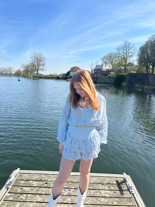 Paloma Skort - Blue